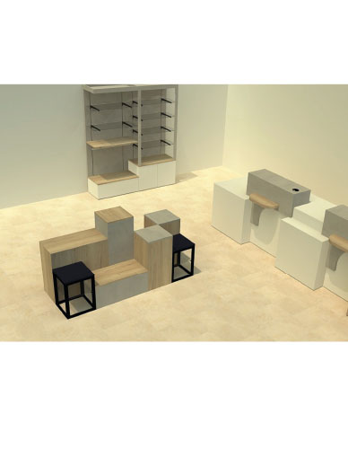Mobilier boutique Jimmy