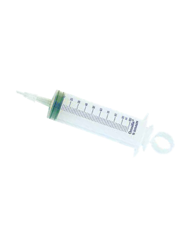Syringe and cannula for restoration