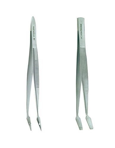 Stainless steel tweezers